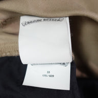 Chrome Hearts Cross Patch Carpenter Pants in Tan / Pink
