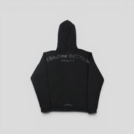 Chrome Hearts Triple Black Floral Sleeve Hoodie