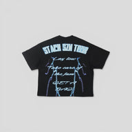 Conglomerate Clothing Stack Szn Tour Tee in Black