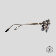 Chrome Hearts Fluid Glasses in Silver