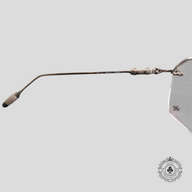Chrome Hearts Fluid Glasses in Silver