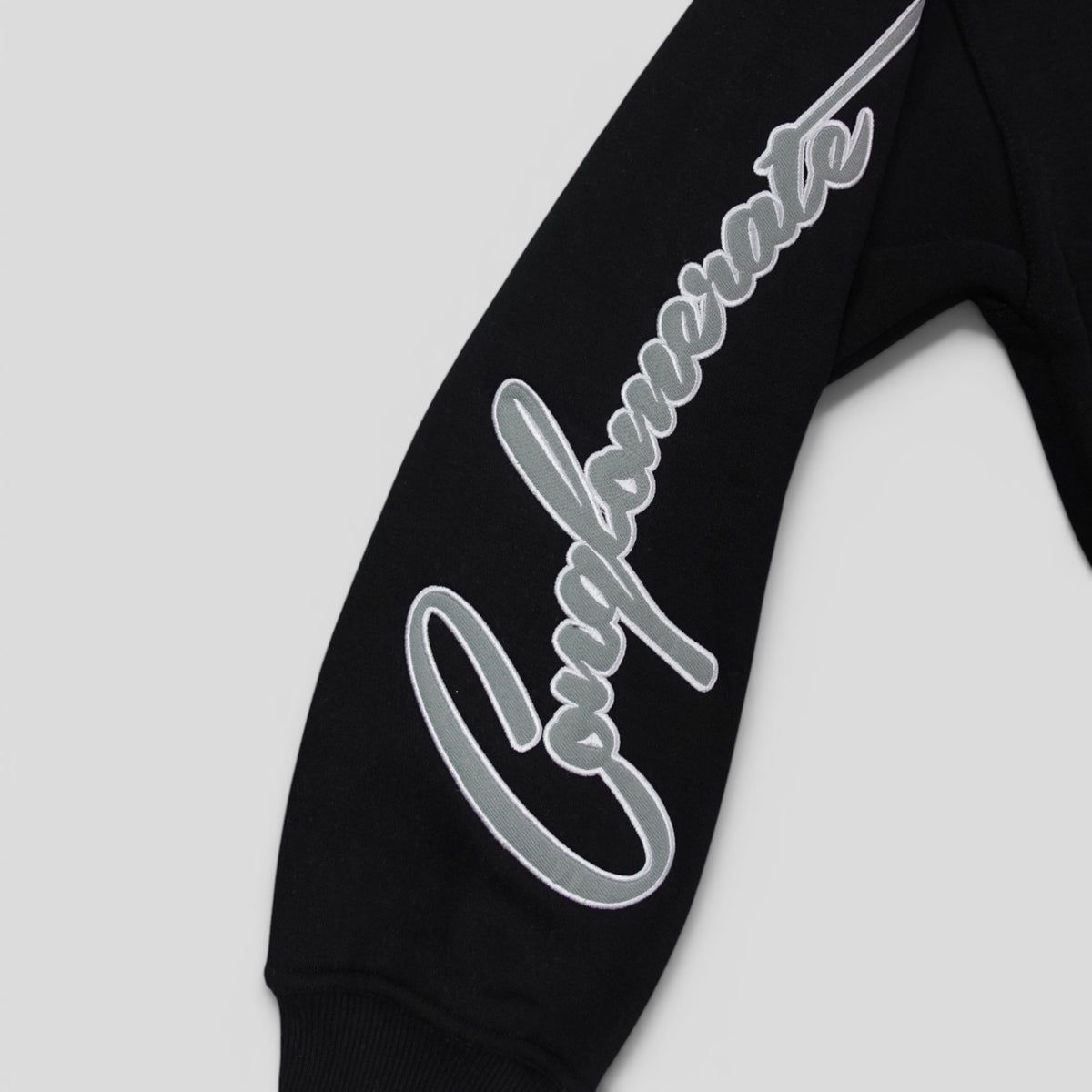 Conglomerate Clothing G.H.O.$.T Zip Up in Black