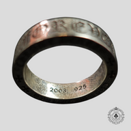 Chrome Hearts CH Forever Ring in Silver