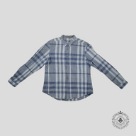 Burberry Cotton Check Shirt in Blue