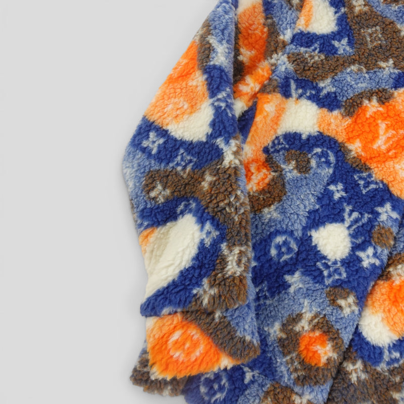Louis Vuitton Jacquard Camo Fleece Jacket