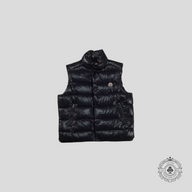 Moncler Tib Gilet Vest In Navy Blue