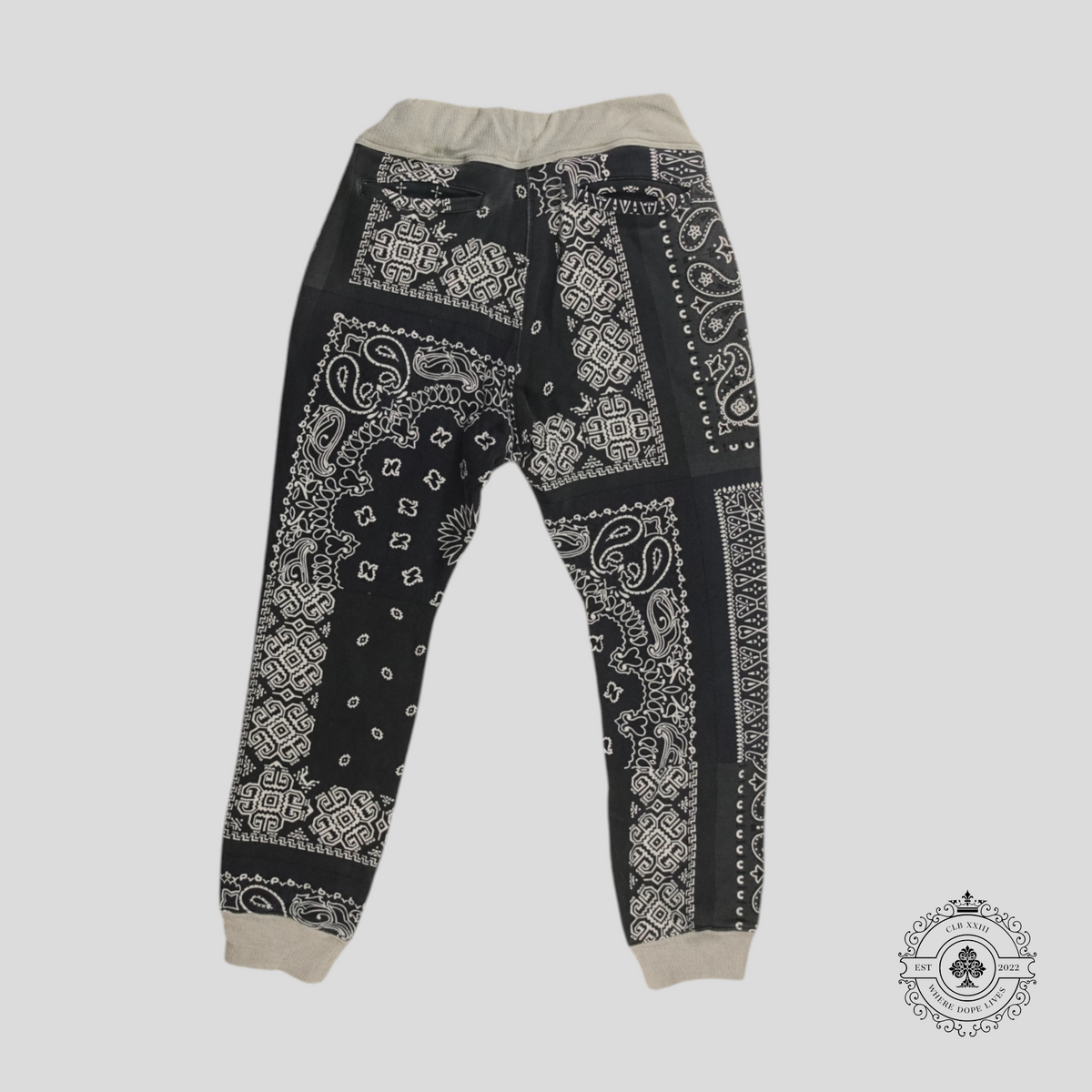 Kapital Bandana Sweatpants in Blue