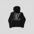 Louis Vuitton LV Planes Printed Hoodie in Black