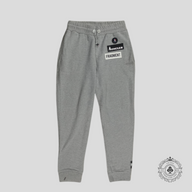 Moncler Logo Patch Sweatpants in Grey