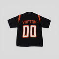 Louis Vuitton Chunky Intarsia Football Short Sleeve Knit