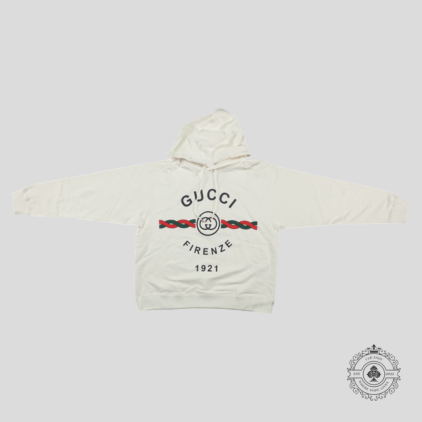 Gucci Firenze 1921 Hoodie in White