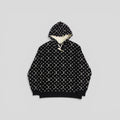 Louis Vuitton Monogram Toweling Hoodie in Black