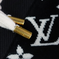 Louis Vuitton Monogram Toweling Hoodie in Black