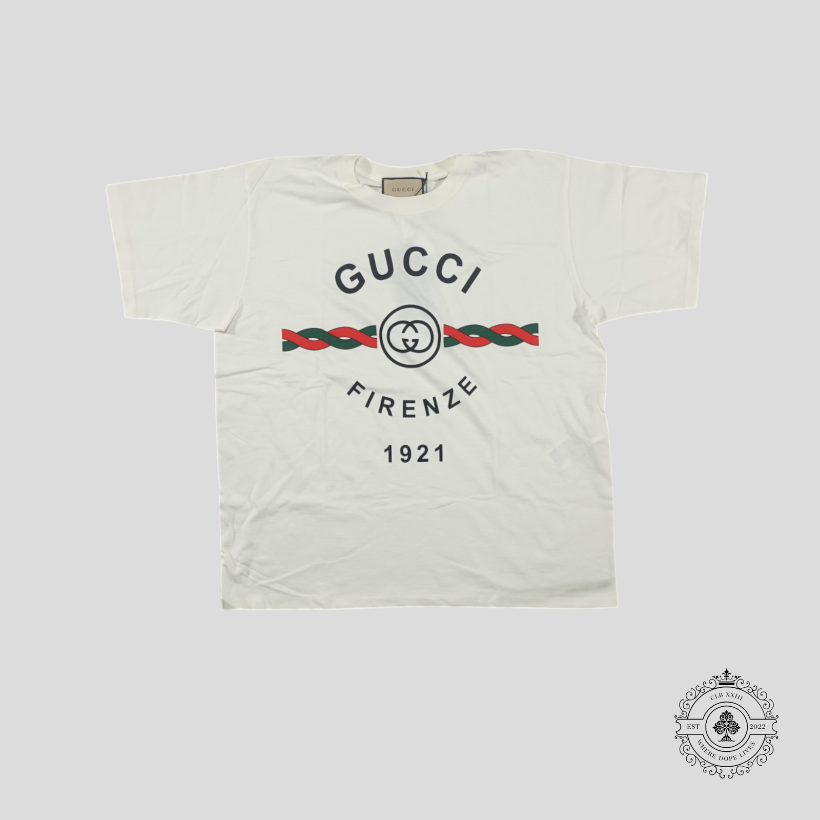 Gucci Firenze 1921 T-Shirt in White