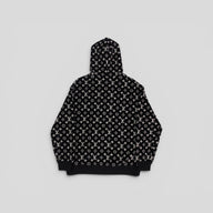 Louis Vuitton Monogram Toweling Hoodie in Black