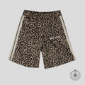Palm Angels Leopard Print Track Shorts