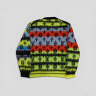 Louis Vuitton Monogram Mohair Cardigan in Multicolor