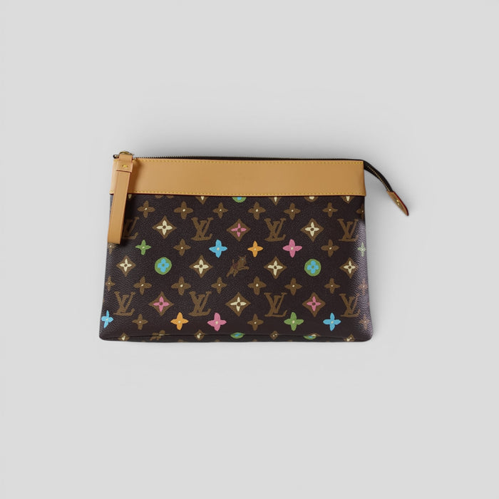Louis Vuitton Monogram Craggy Pochette Voyage Souple Bag