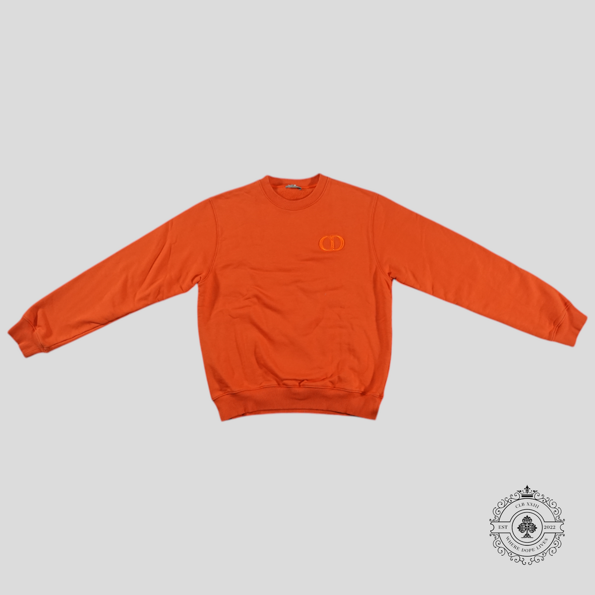 Dior CD Icon Sweatshirt in Orange