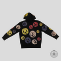 Givenchy X Josh Smith Jack-O-Lantern Basketball Hoodie in Black