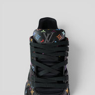 Louis Vuitton X Takashi Murakami LV Trainer Sneaker in Black