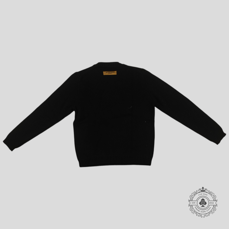 Louis Vuitton LV Tools Embroidered Crewneck in Black