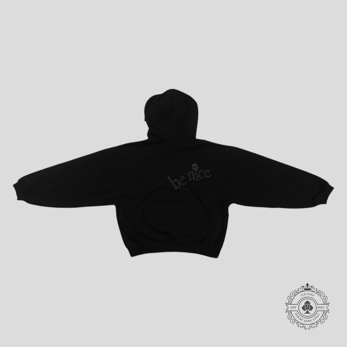 Dior X ERL Relaxed Fit Hoodie in Black