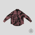 Louis Vuitton Abstract Houndstooth Double Faced Overshirt in Brown