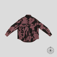 Louis Vuitton Abstract Houndstooth Double Faced Overshirt in Brown