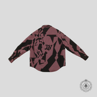 Louis Vuitton Abstract Houndstooth Double Faced Overshirt in Brown
