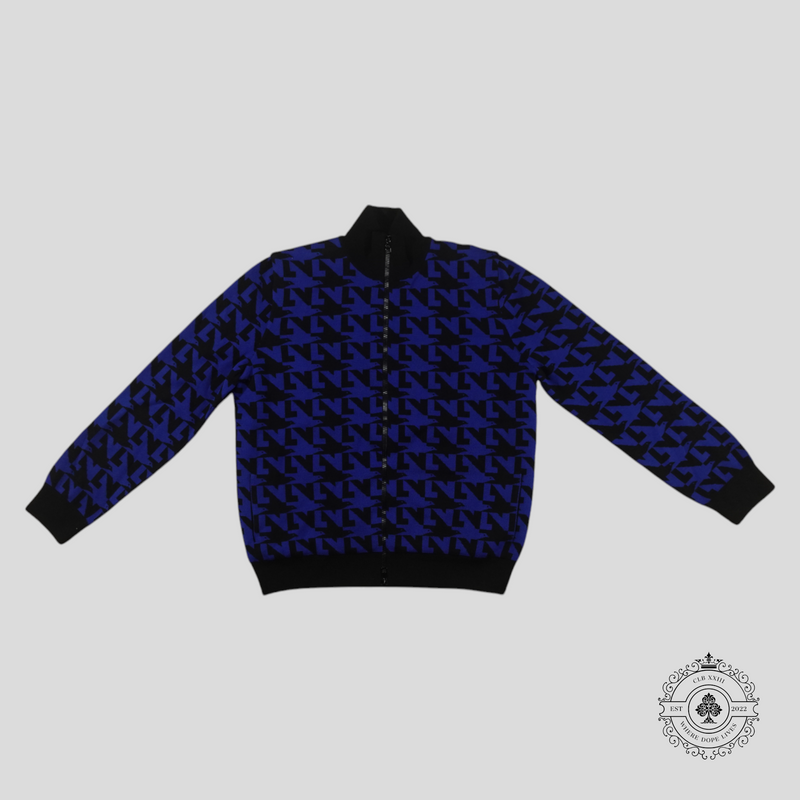 Louis Vuitton LV Doves Quilted Jacket in Blue