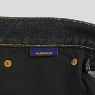 Louis Vuitton X Nigo Monogram Crazy Denim Jeans in Black