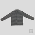 Dior Oblique Jacquard Overshirt in Grey/Navy Blue