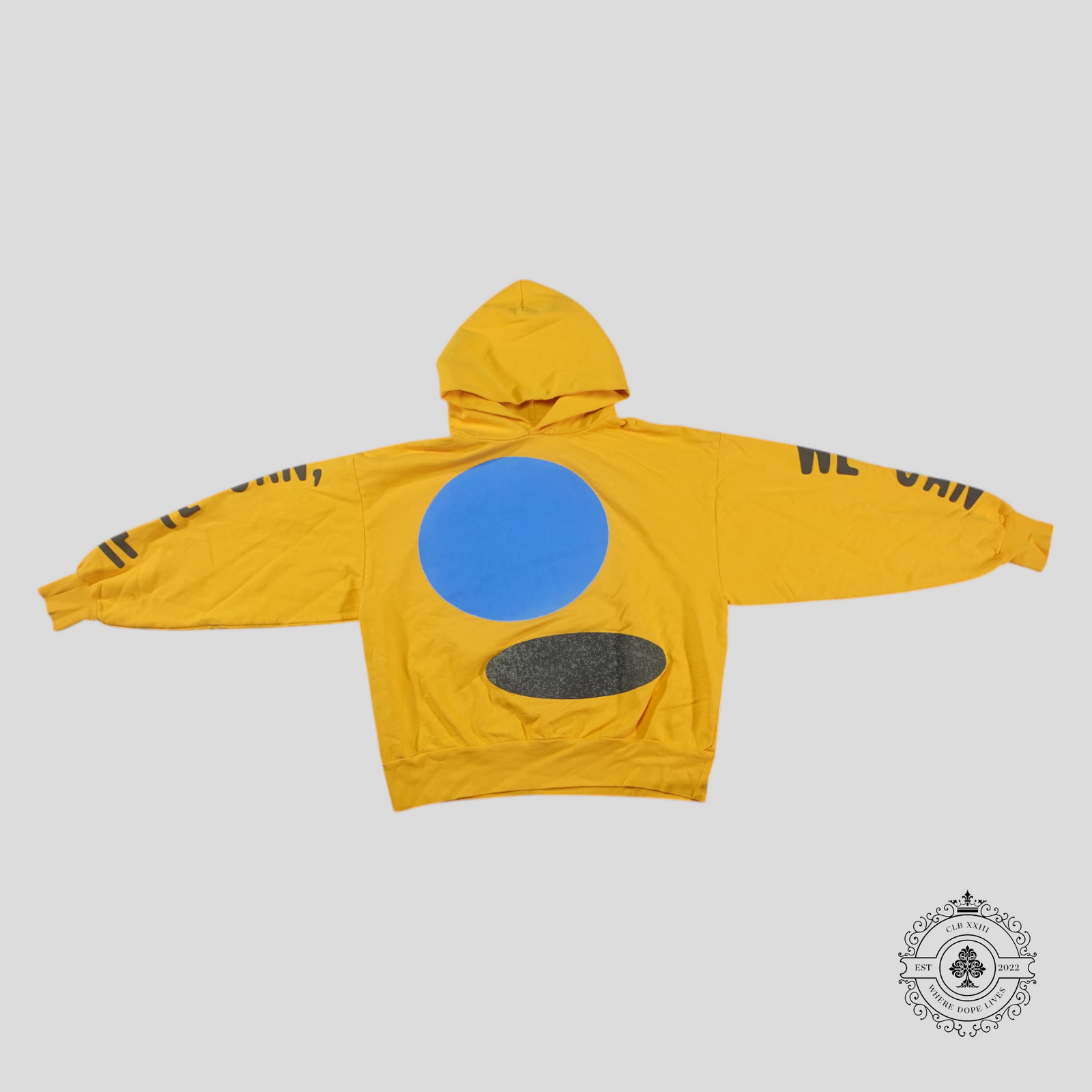 Cactus Plant Flea Market X Kanye West Jesus Is King Hoodie in Yellow