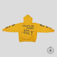 Cactus Plant Flea Market X Kanye West Jesus Is King Hoodie in Yellow