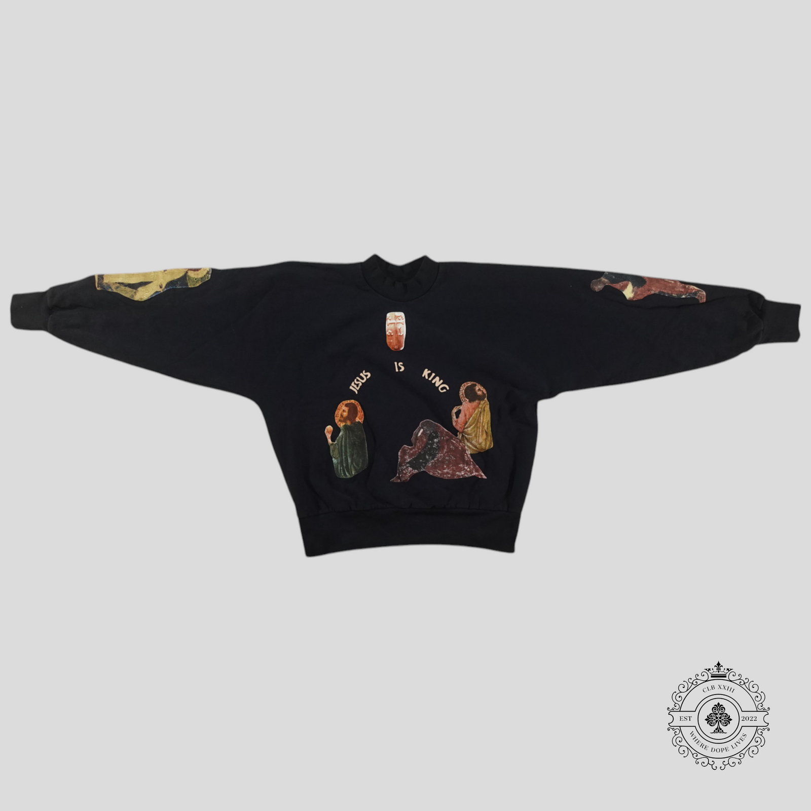 Kanye West Jesus Is King Cross Crewneck