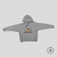 Gucci Mickey Mouse Print Hoodie in Grey