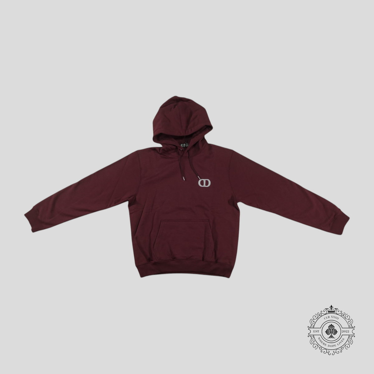 Dior CD Icon Hoodie in Pink Purple