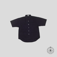 Dior Oblique Denim Short Sleeve Overshirt in Blue