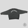 Palm Angels Classic Logo Sweatshirt in Grey