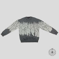 Louis Vuitton Menswear Studio & Atelier Jacquard Sweater in Grey