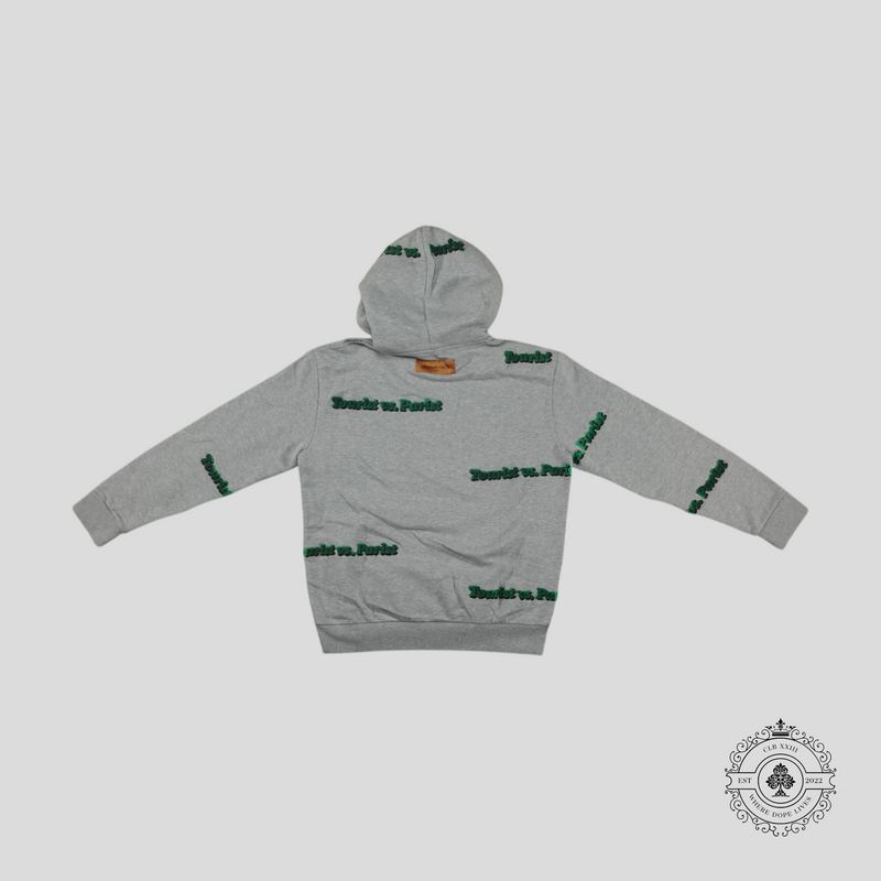 Louis Vuitton Tourist VS Purist Tuffetage Hoodie in Grey