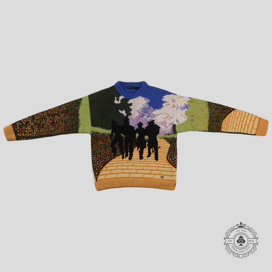 Louis Vuitton Wizard of Oz Brick Road Jacquard Sweater in Multicolor — authenticated Louis Vuitton at CLB XXIII