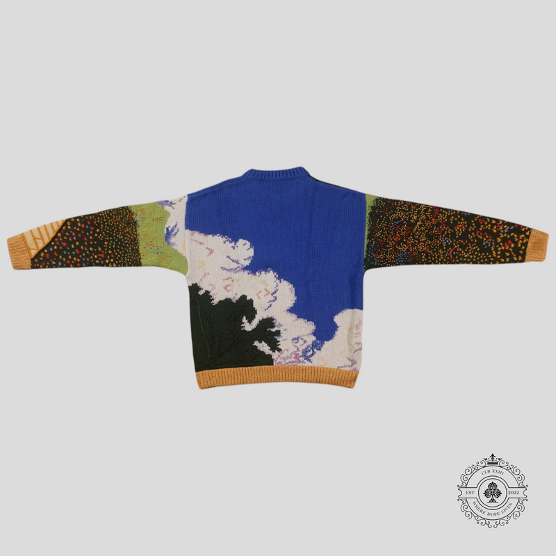 Louis Vuitton Wizard of Oz Brick Road Jacquard Sweater in Multicolor