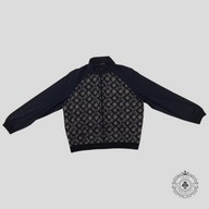 Louis Vuitton Monogram Sand Zipped Track Top in Blue
