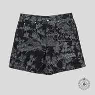 Louis Vuitton LV Waves Floral Jacquard Denim Shorts in Blue