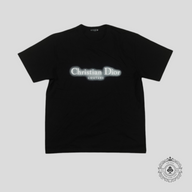 Dior Christian Dior Couture Gradient Print T-Shirt in Black