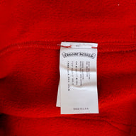 Chrome Hearts Triple Cross Sweatpants in Red
