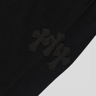 Chrome Hearts Silk Blend Cross Patch Shirt in Black