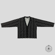 Balenciaga All Over Knit Cardigan in Black